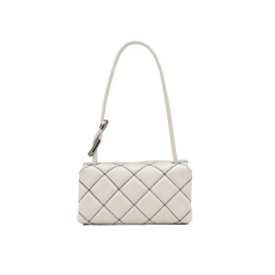 THE BI-COLOR QUILTED MINI DUAL SHOULDER BAG